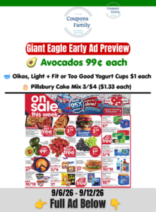 giant eagle weekly ad 9_3_26