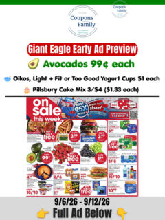 giant eagle weekly ad 9_3_26