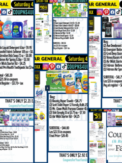 Dolla General Saturday Coupon Deals 4_18_26
