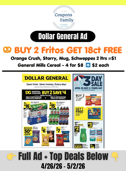 Dollar General Ad Preview 4_26_26