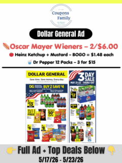 Dollar General Ad Preview 5_17_26