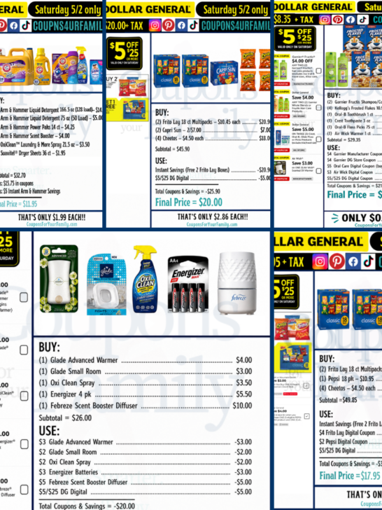 Dollar General Deals this Week 5_2_26