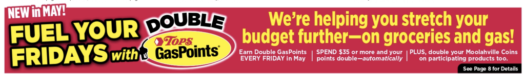 Double Gas Points May 2026