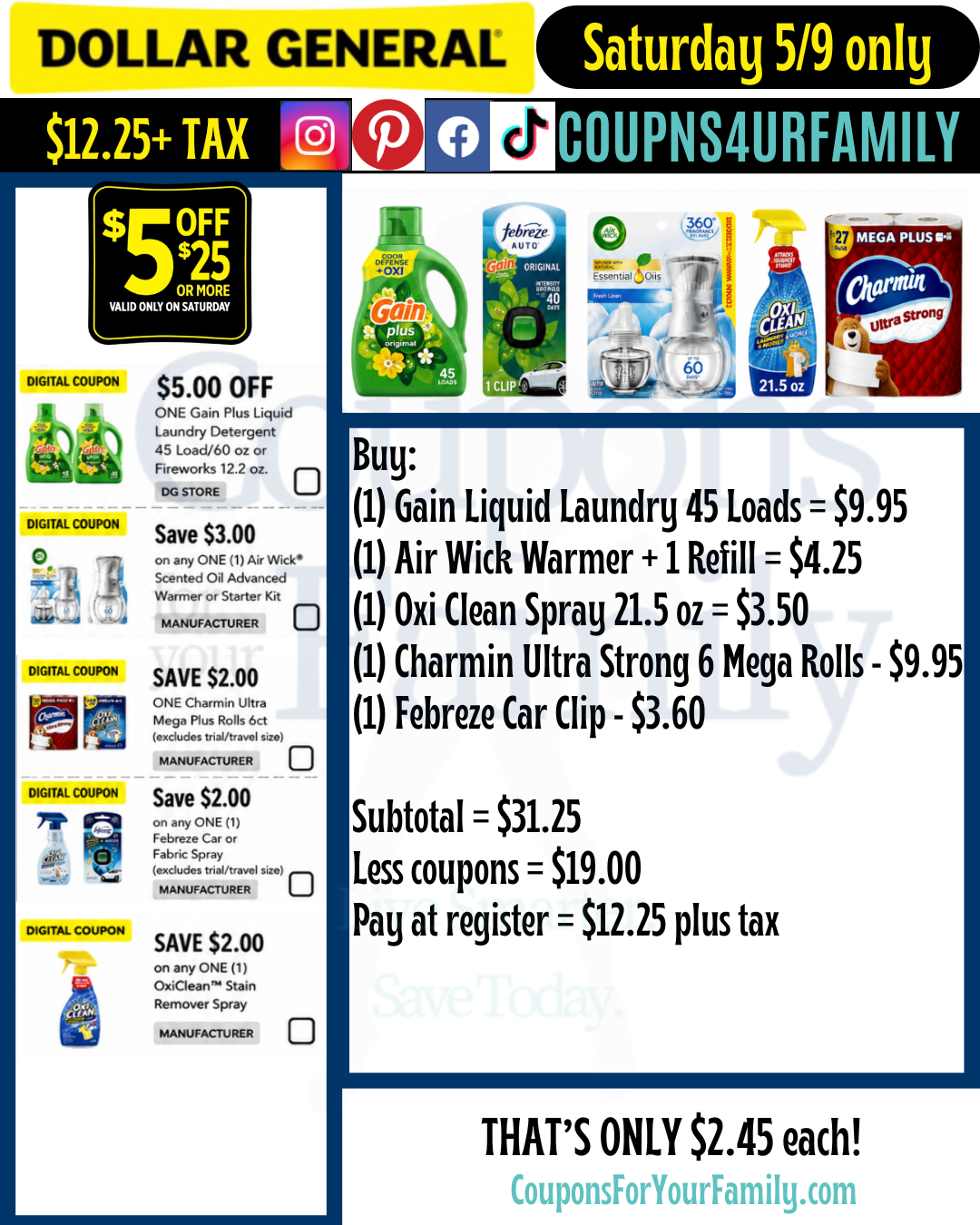 Dollar General Coupon Scenarios 5_9_26 #6 Dollar General Coupon Scenarios 5_9_26 #6