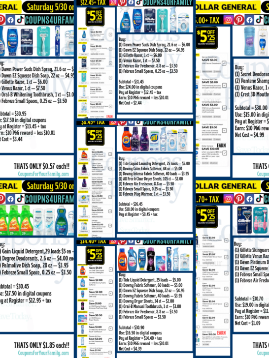 Dollar General Deals this Week 5_30_26