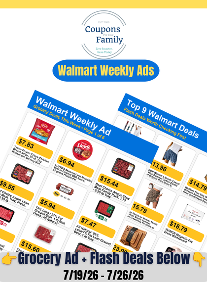 Walmart Weekly Sales Ad Preview 7_19_26