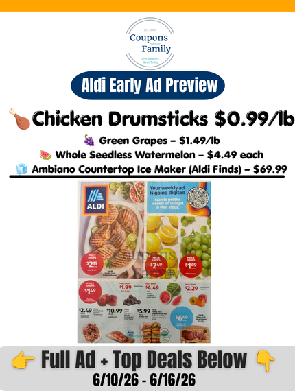 Aldi Early Ad for this Week 6_10_26