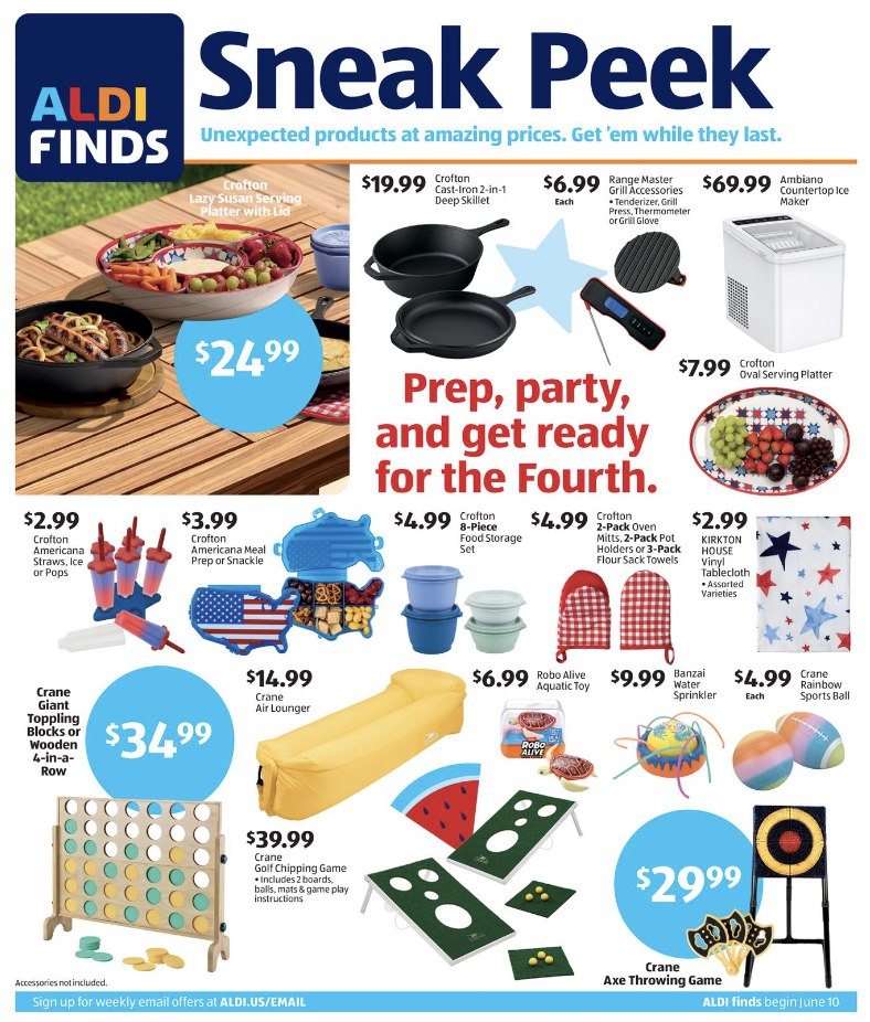 Aldi Sneak Peek 6_10_26 pg 1 Aldi Sneak Peek 6_10_26 pg 1