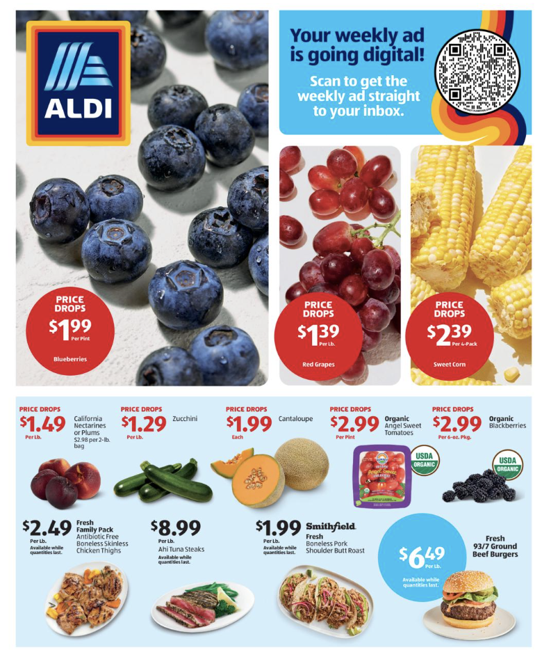 Aldi Weekly Ad 6_17_26 pg 1