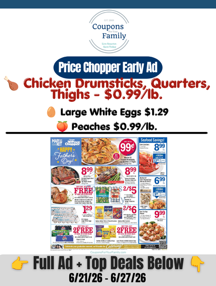 Price Chopper Weekly Ad 6_21_26 Price Chopper Weekly Ad 6_21_26