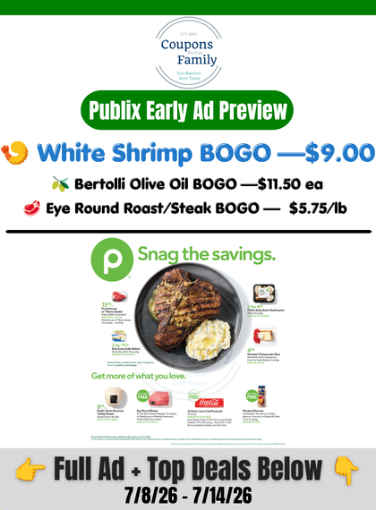 Publix Ad this Week 7_8_26