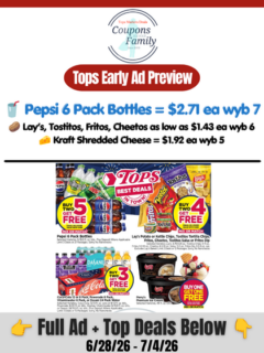 Tops Ad this week 6:28:26