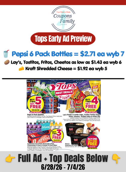 Tops Ad this week 6:28:26