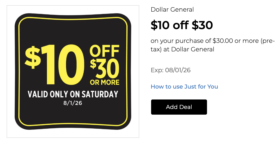 $10:$30 DG coupon $10:$30 DG coupon