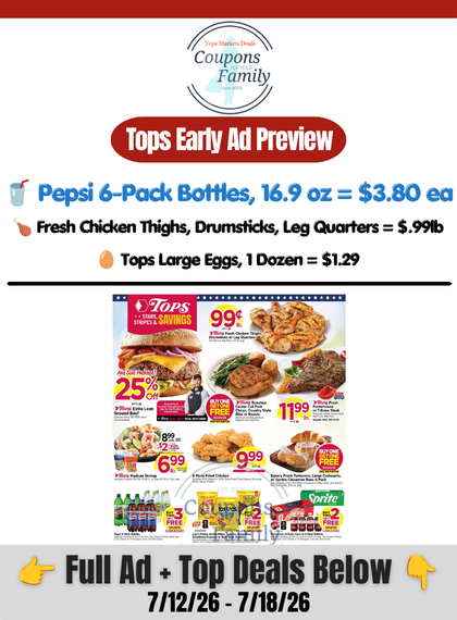 Tops Ad this week 7:12:26