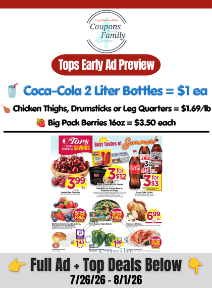 Tops Ad this week 7_26_26