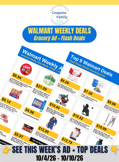 Walmart Weekly Sales Ad Preview 10_4_26