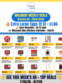 Walmart Weekly Sales Ad Preview 7_26_26