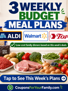 Weekly Budget Meal Plans