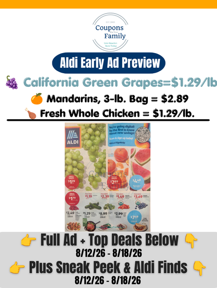Aldi Ad for this Week 8_12_26