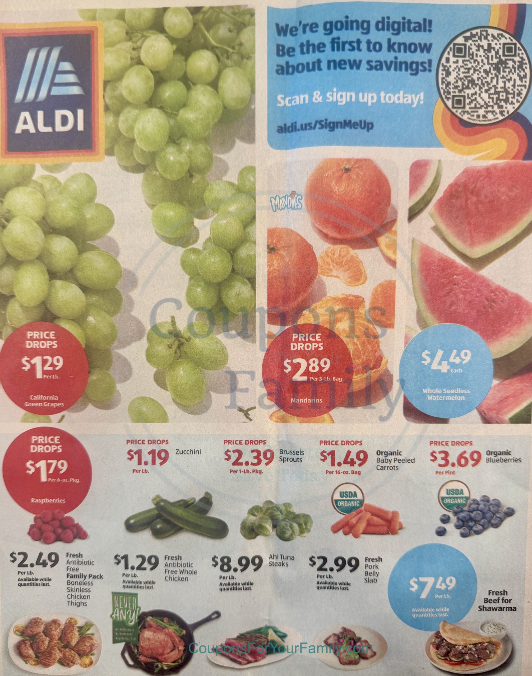 Aldi Weekly Ad 8_12_26 pg 1