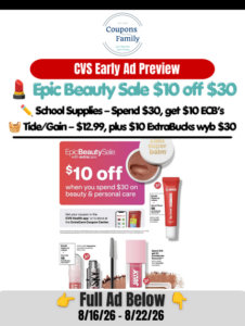 CVS Weekly Ad Preview 8_16_26