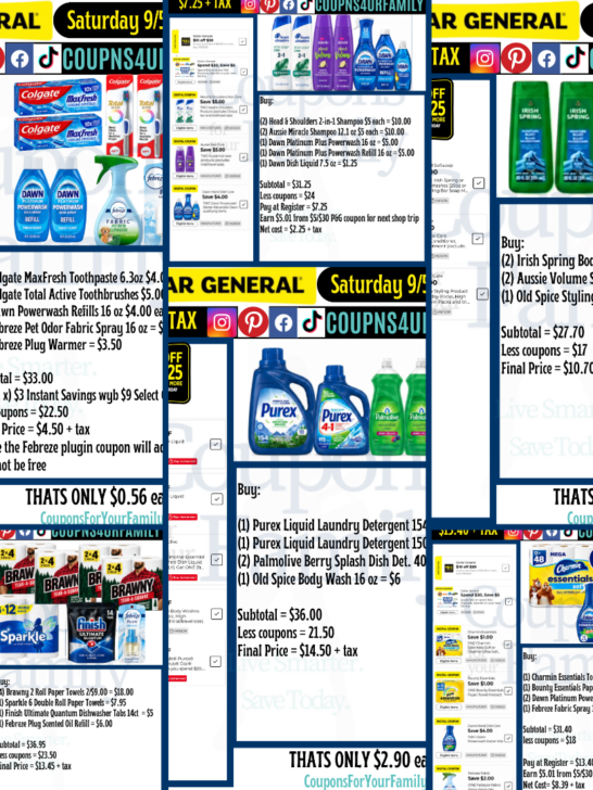 Dollar General Coupon Scenarios 9_5_26