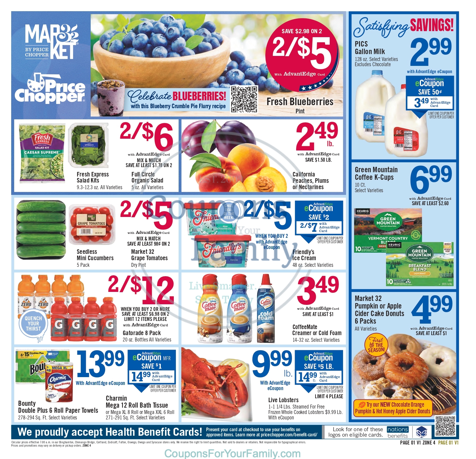 Price Chopper Ad this week 8_2_26 pg 1