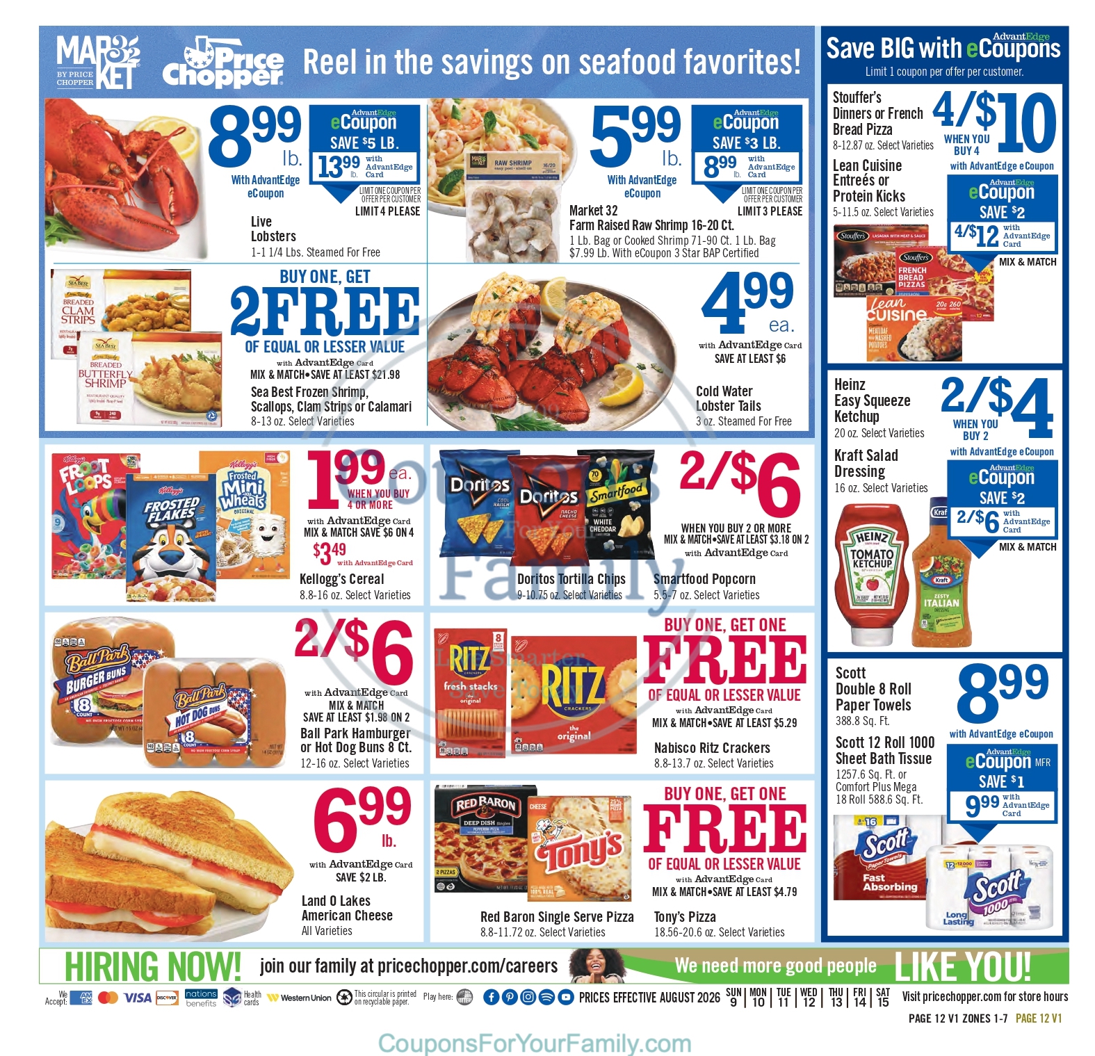 Price Chopper Ad this week 8_9_26 pg 12