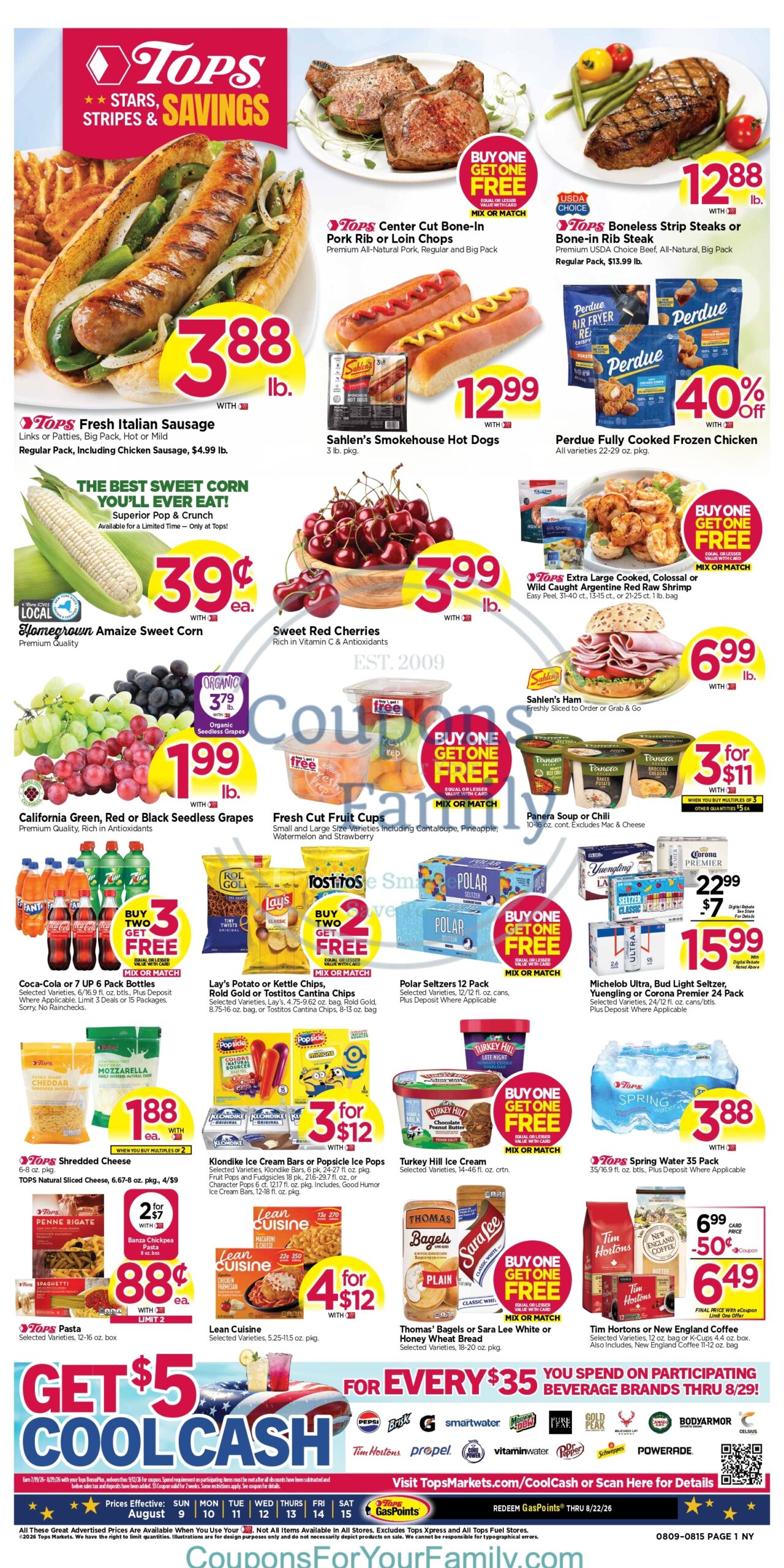 Tops Ad this week 8_9_26 pg 1 Tops Ad this week 8_9_26 pg 1