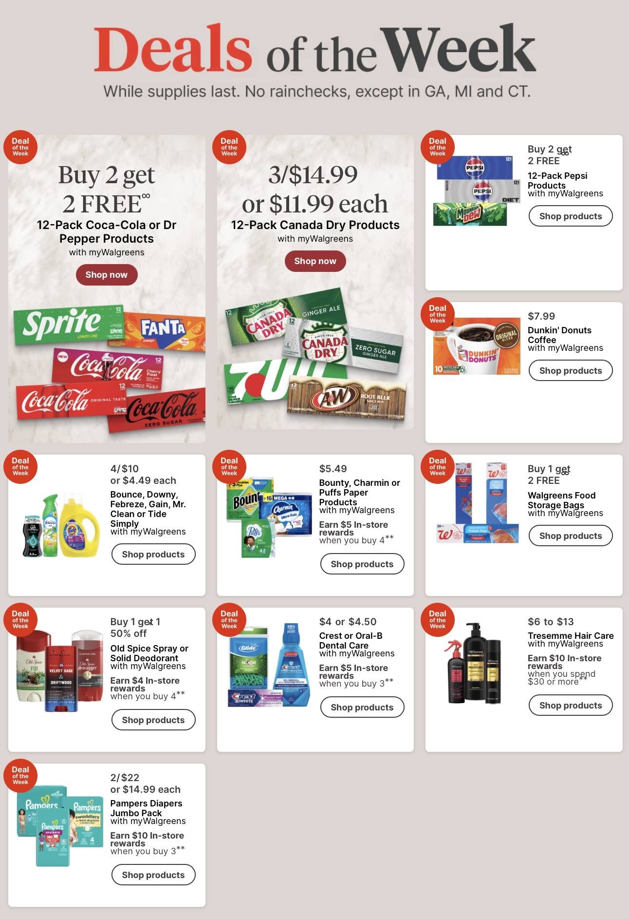 Walgreens Ad this week 8_30_26 pg 1
