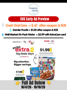 CVS Weekly Ad Preview 10_4_26