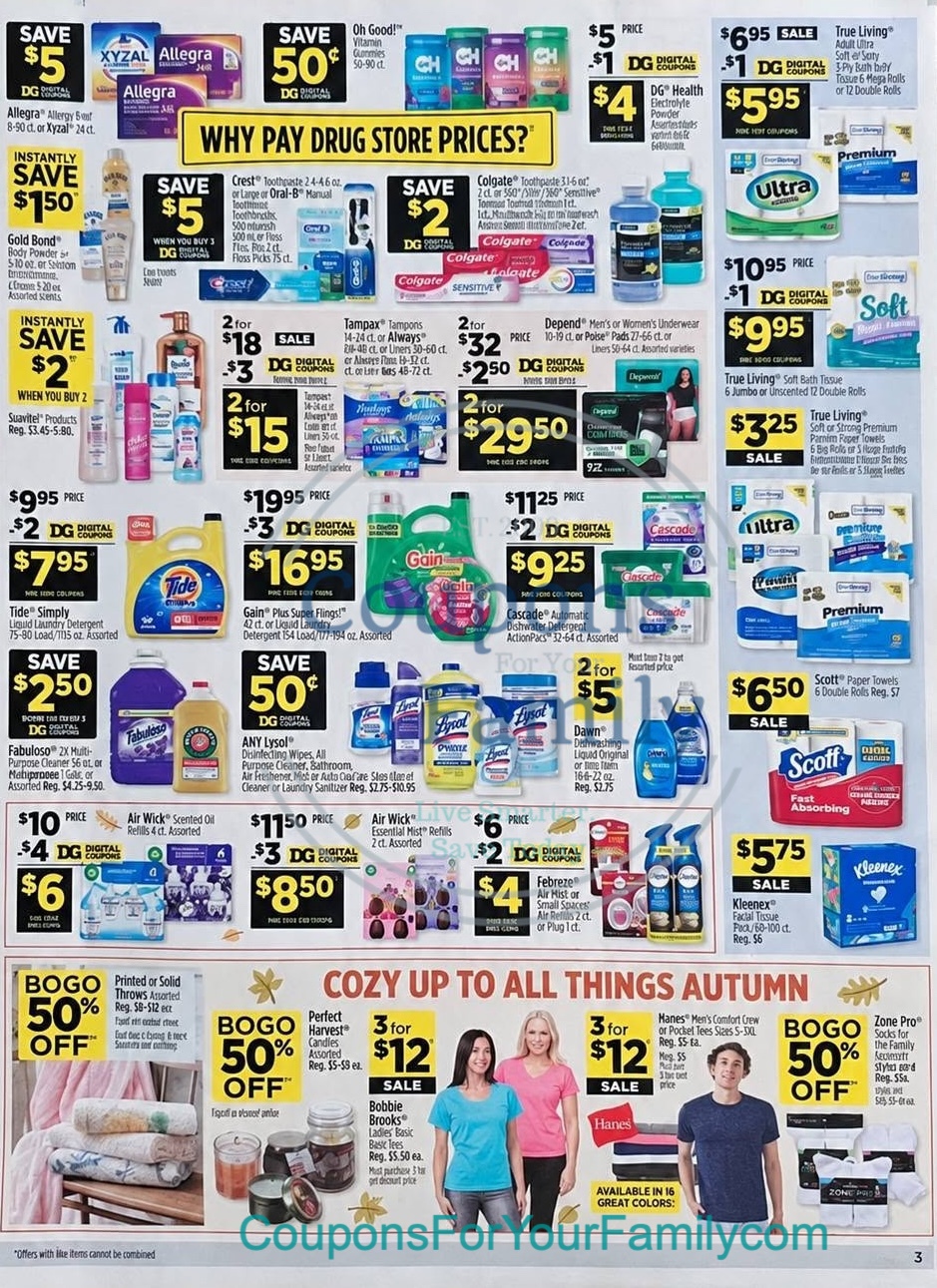 Dollar General Ad 8_9_26 pg 3