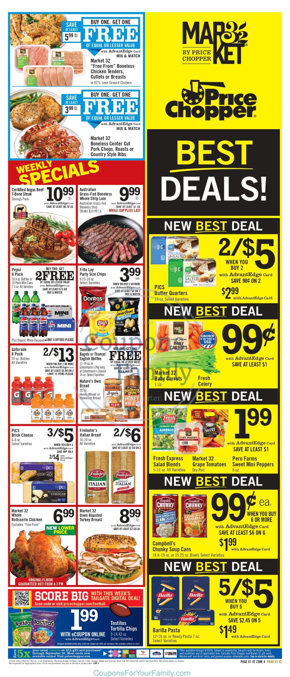 Price Chopper Ad this week 9_13_26 pg 1