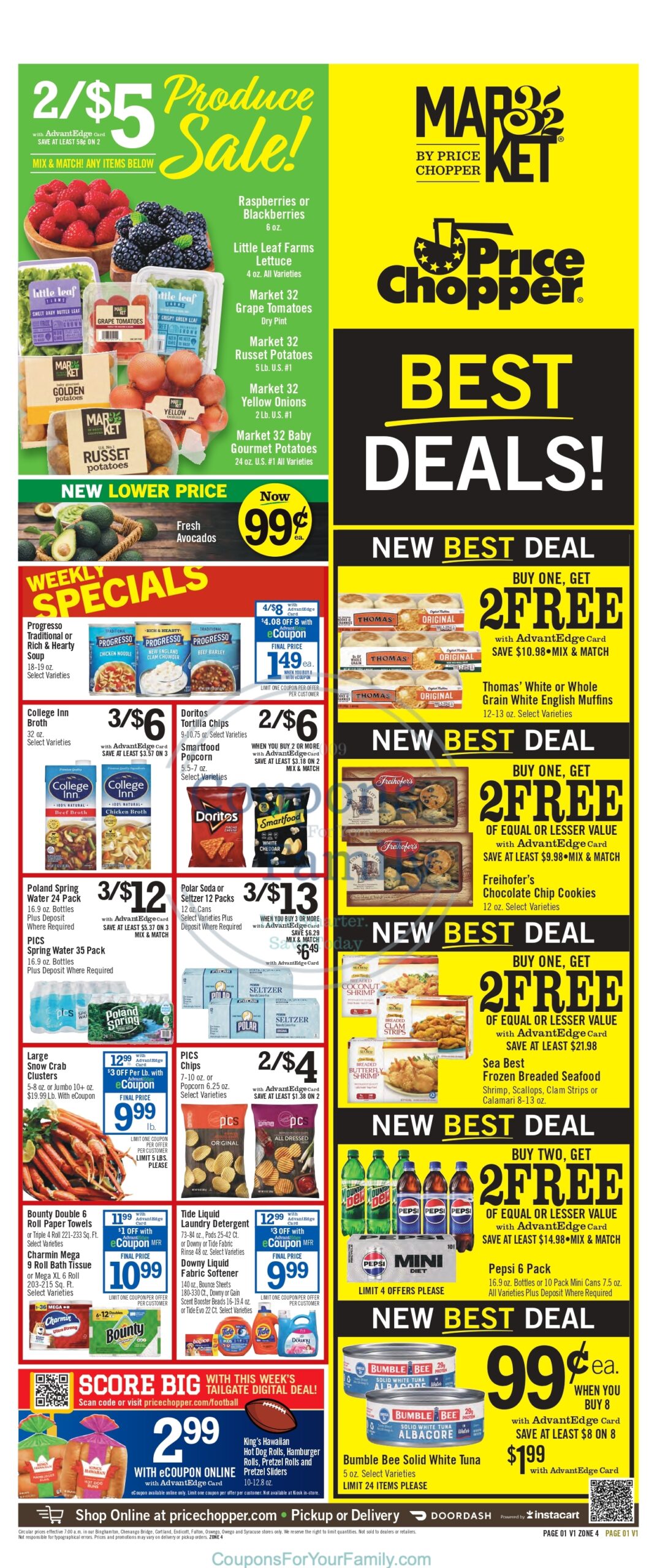 Price Chopper Ad this week 9_27_26 pg 1