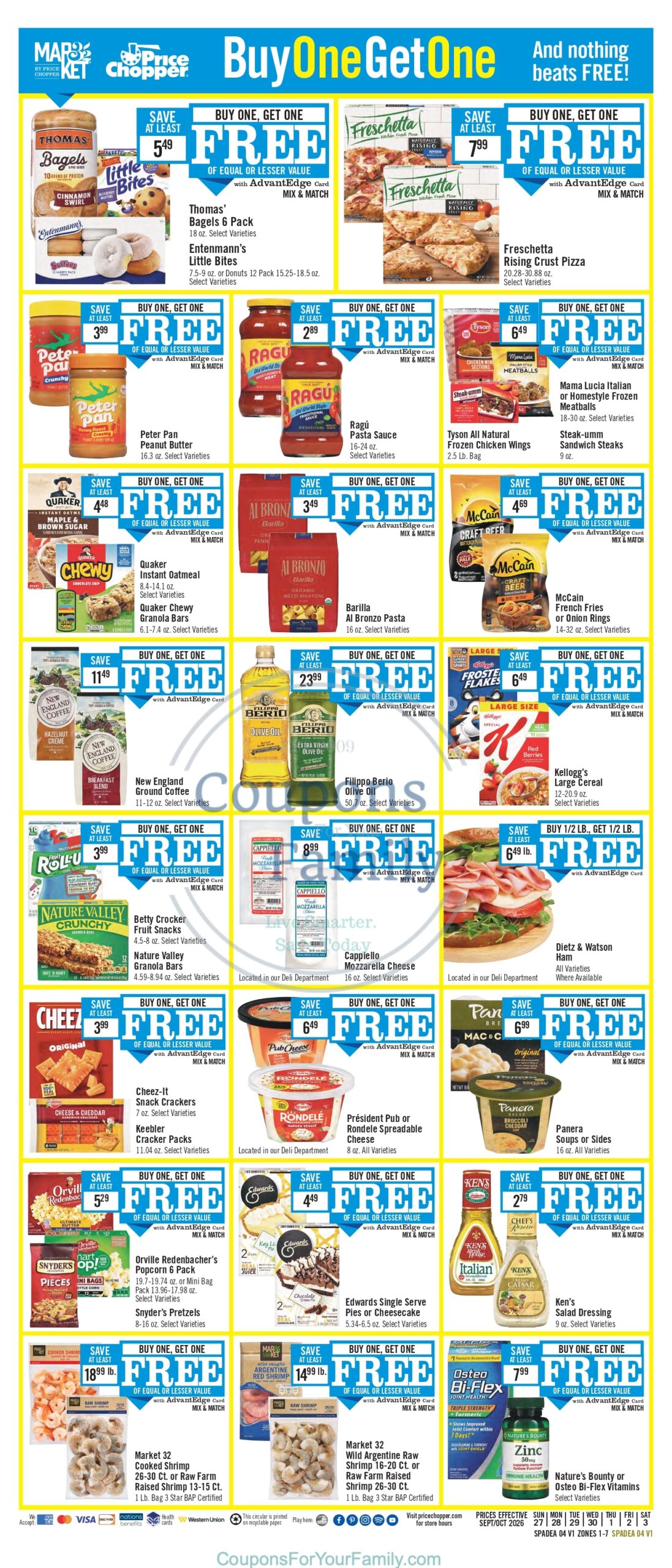 Price Chopper Ad this week 9_27_26 pg 10
