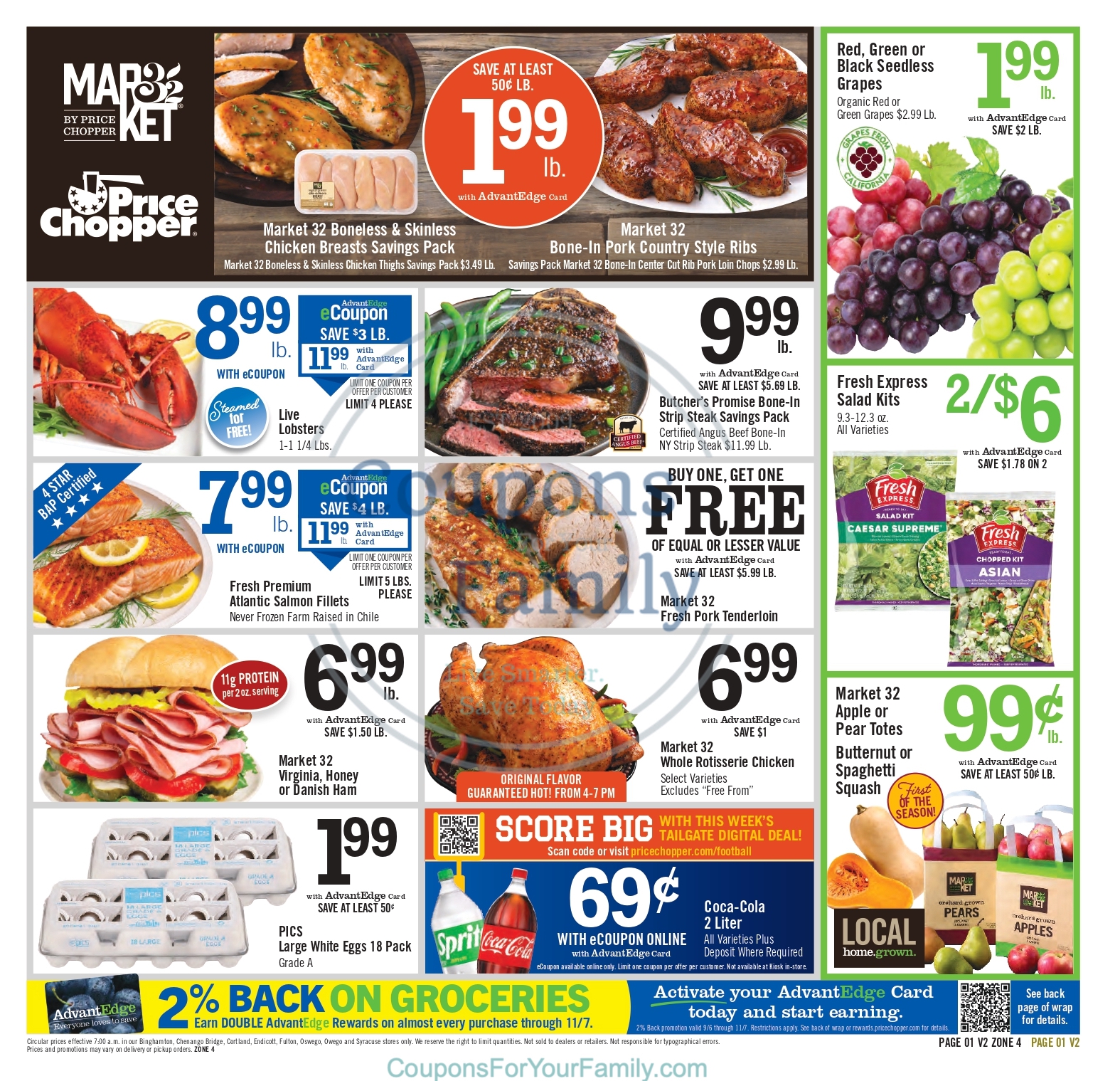 Price Chopper Ad this week 9_5_26 pg 1