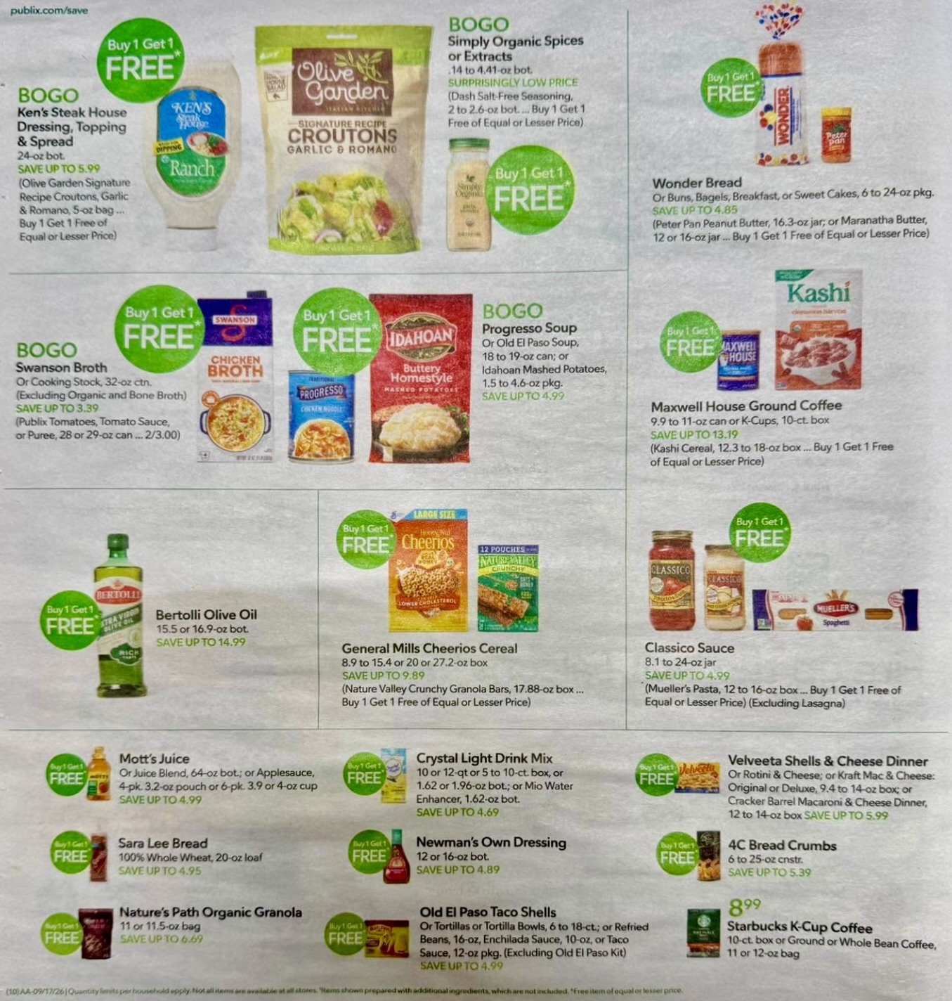 Publix Early Ad 9_16_26 pg 8