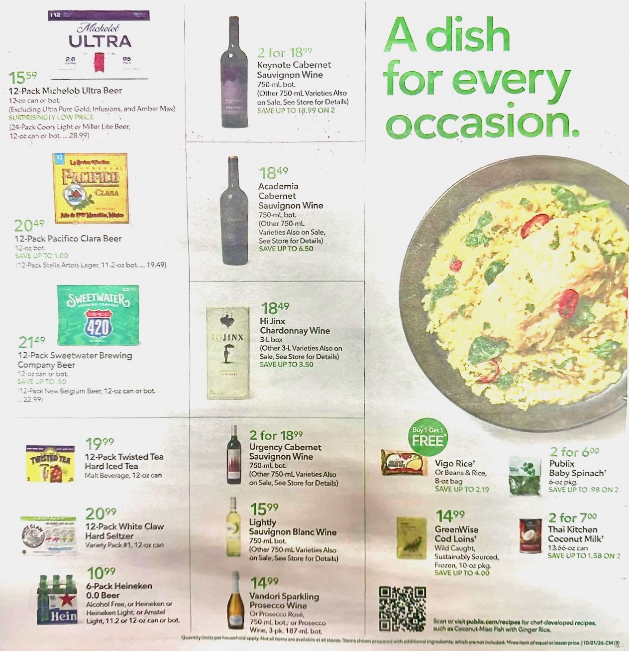 Publix Early Ad 9_30_26 pg 20