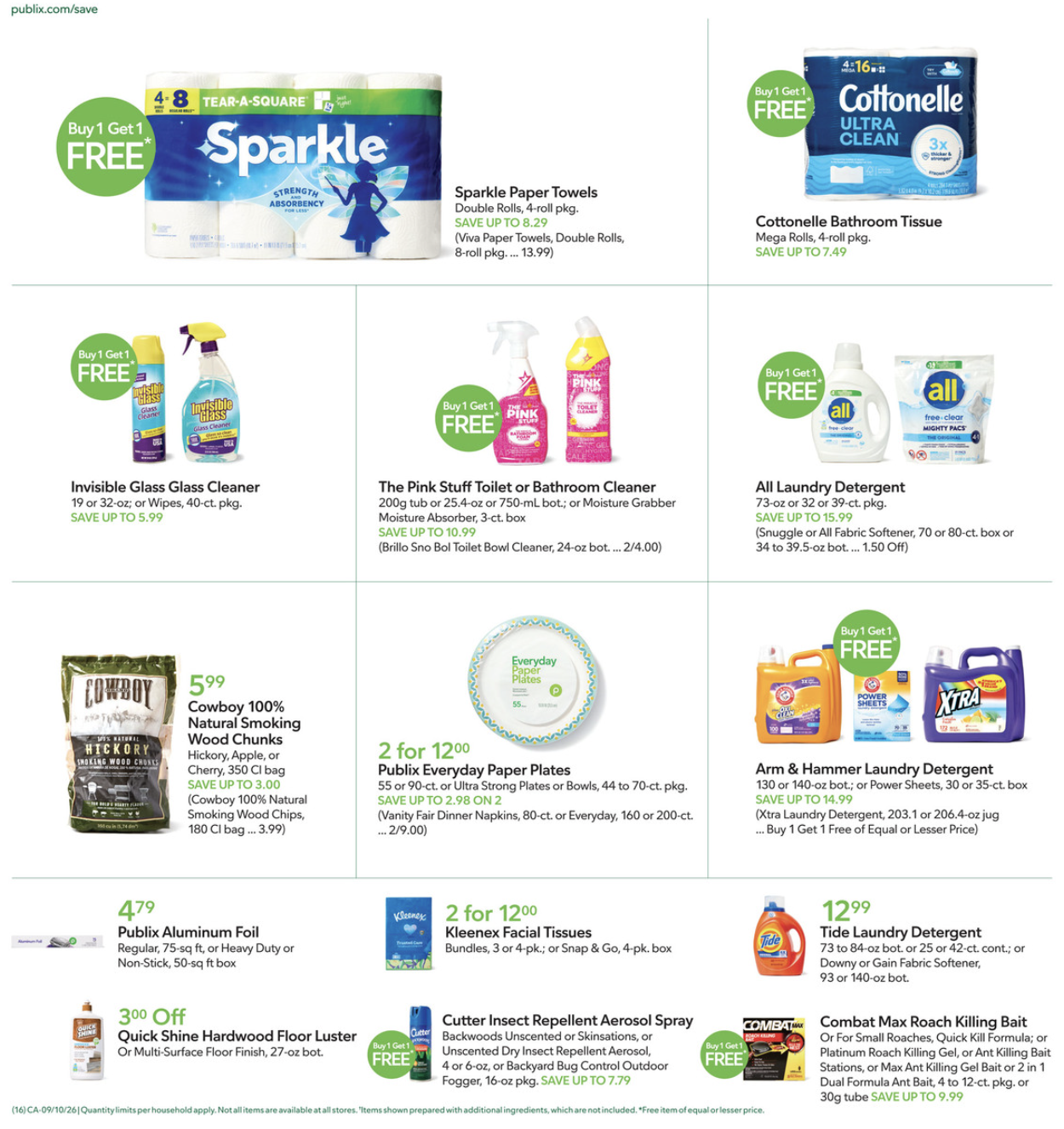 Publix Early Ad 9_9_26 pg 16