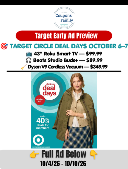 Target Weekly Ad 10_4_26