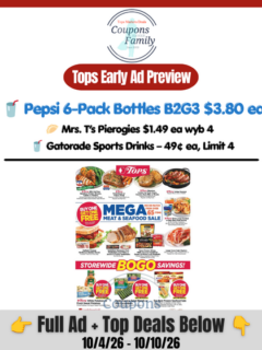 Tops Ad this week 10_4_26