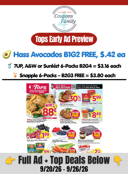 Tops Ad this week 9_20_26