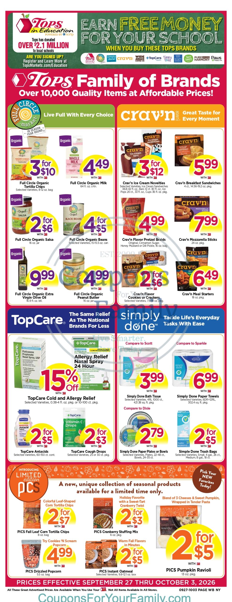Tops Ad this week 9_27_26 pg 2