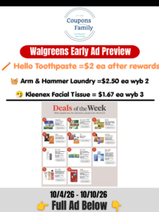Walgreens Ad this week 10_4_26