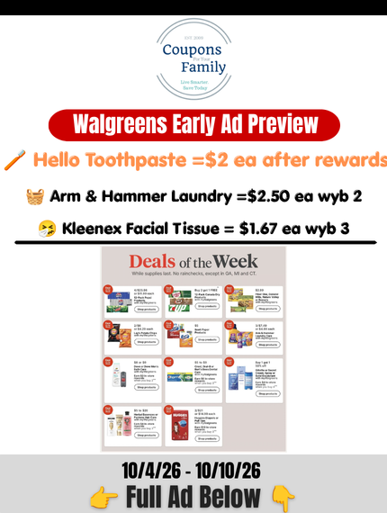 Walgreens Ad this week 10_4_26