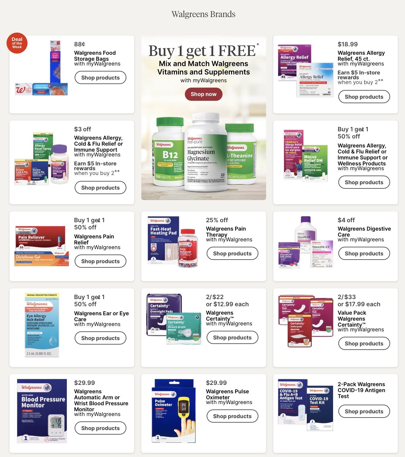 Walgreens Ad this week 9_13_26 pg 4