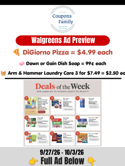 Walgreens Ad this week 9_27_26