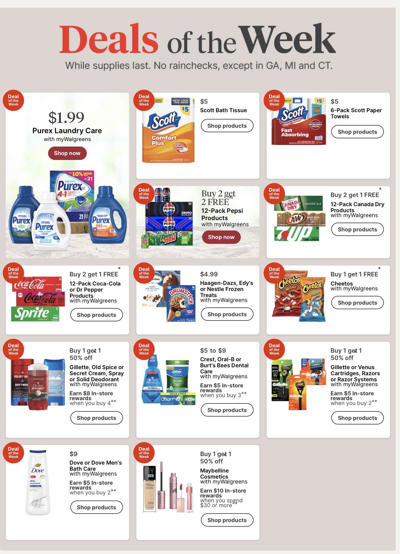 Walgreens Ad this week 9_6_26 pg 1