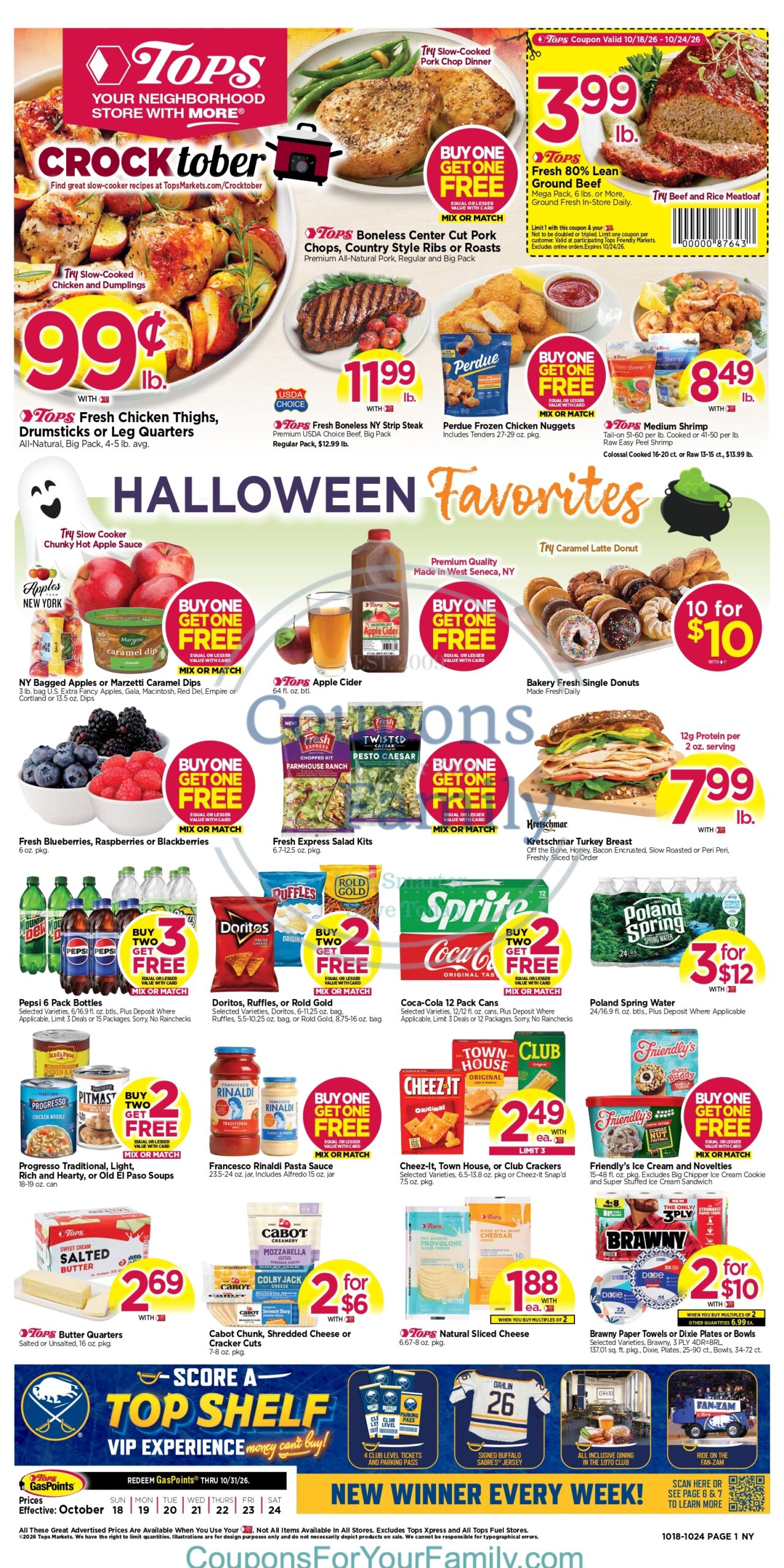 Tops Ad this week 10_18_26 pg 1 Tops Ad this week 10_18_26 pg 1